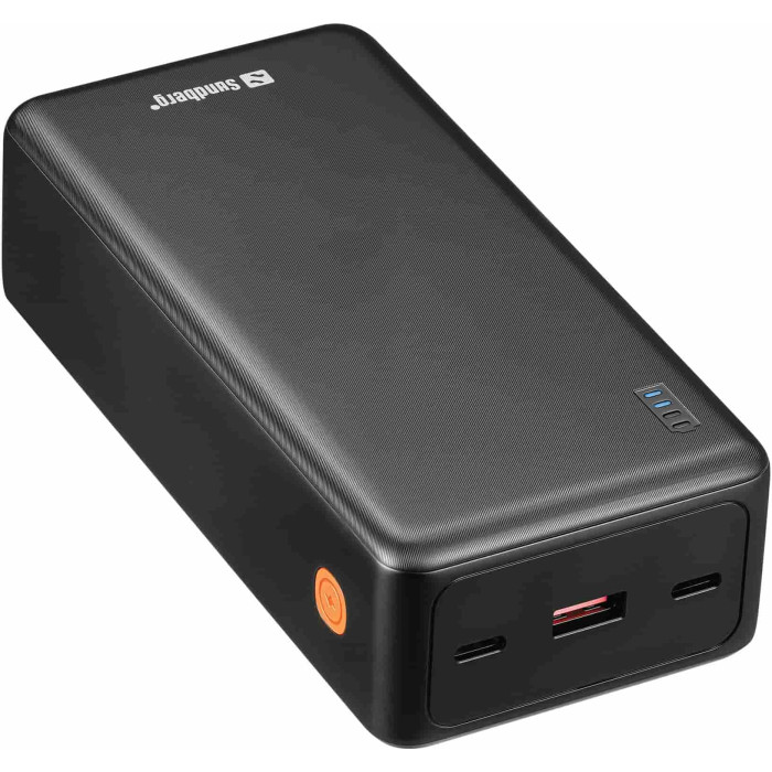 Додатковий аккумулятор Sandberg Saver 27000mAh PD+QC 22.5W Black