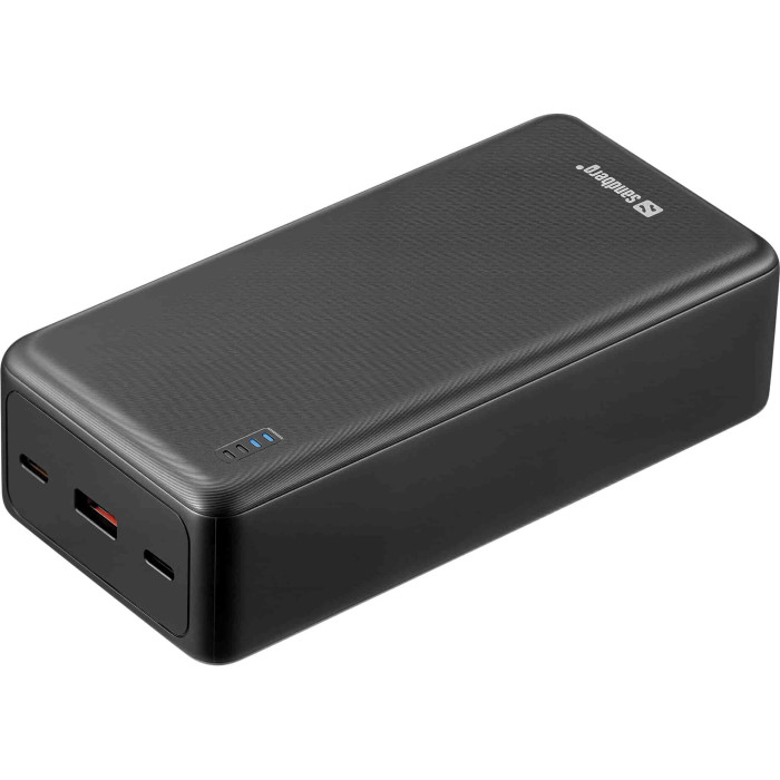 Додатковий аккумулятор Sandberg Saver 27000mAh PD+QC 22.5W Black