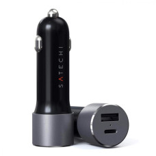 АЗП Satechi 72W Type-C PD Car Charger Space Gray