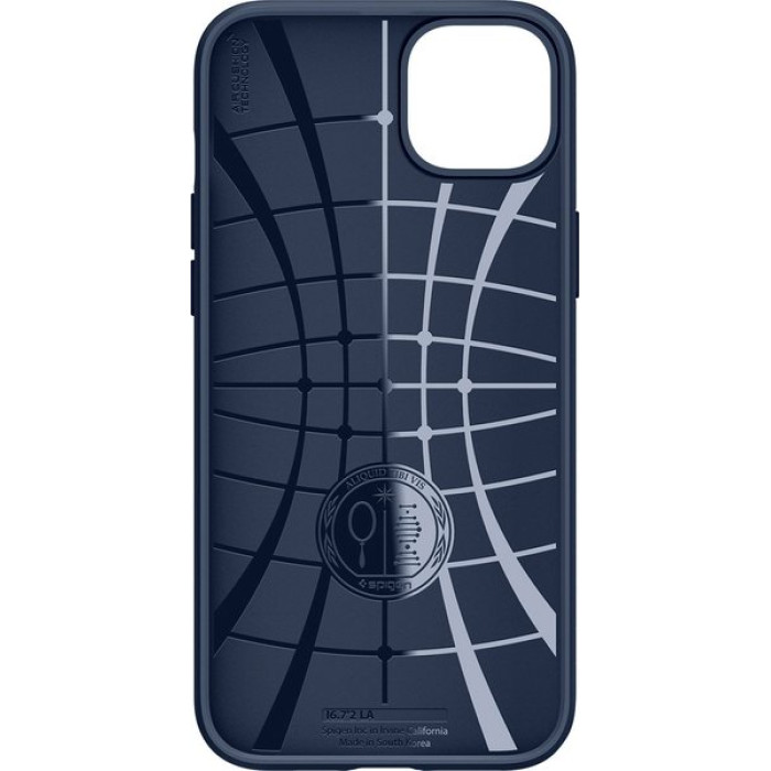Чохол для iPhone 14 - Spigen Liquid Air, Navy Blue