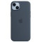 Чохол для iPhone 14 - Silicone MagSafe, Storm Blue (HC) Чохол для iPhone 14 - Silicone MagSafe, Storm Blue (HC)