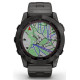 Смарт-годинник Garmin Fenix 7X Sapphire Solar Carbon Gray DLC Titanium, Titanium + Silicone Bands