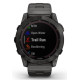 Смарт-годинник Garmin Fenix 7X Sapphire Solar Carbon Gray DLC Titanium, Titanium + Silicone Bands