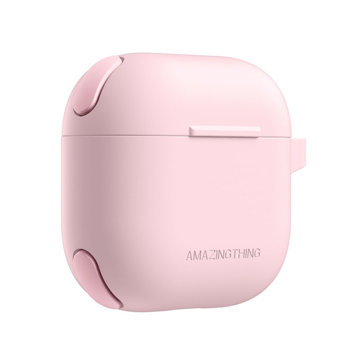 Чохол для Apple AirPods 4 - AmazingThing Omni GripClip Case, Pink