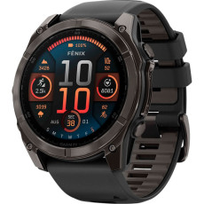 Смарт-годинник Garmin Fenix 8 Pro 51mm AMOLED Sapphire Carbon Gray DLC with Black/Pebble Як Новий