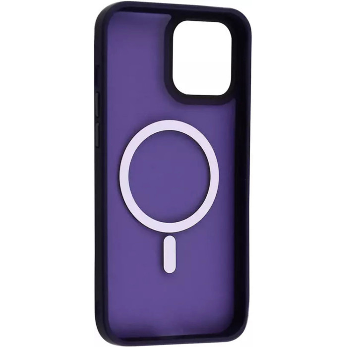 Чохол для iPhone 12 Pro Max - WAVE Matte Insane MagSafe, Deep Purple
