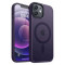 Чохол для iPhone 12/12 Pro - WAVE Matte Insane MagSafe, Deep Purple