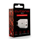 Зарядний пристрій - Cutana, USB + USB-C 20W, White