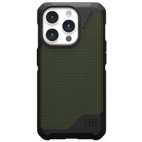 Чохол для iPhone 15 Pro Max - UAG Metropolis MagSafe, Kelvar Olive