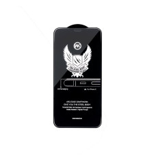Захисне скло для iPhone 13 / 13 Pro / 14 / 16e - WK Kingkong 4D, Black