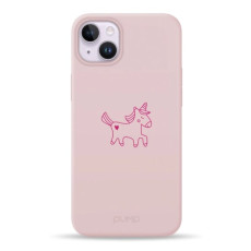 Чохол для iPhone 14 Plus - Pump Silicone Minimalistic MagSafe, Unicorn