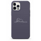 Чохол для iPhone 12/12 Pro - Pump Silicone Minimalistic, Elephant in a boa