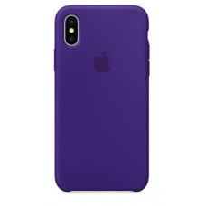 Чохол для iPhone X/Xs - Silicone Case, Violet (HC)
