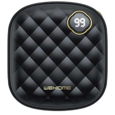 Додатковий аккумулятор Wekome 10000mAh Herze Power Bank and Hand Warmer Black