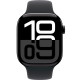 Apple Watch S10 46mm Jet Black, Black Sport Band (M/L)