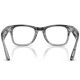 Смарт-окуляри Ray-Ban Meta Wayfarer Gen 2 Shiny Transparent Grey Frame Clear to Sapphire Lenses s50
