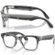 Смарт-окуляри Ray-Ban Meta Wayfarer Gen 2 Shiny Transparent Grey Frame Clear to Sapphire Lenses s50
