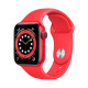Apple Watch S6 40mm Red, Red Sport Band Вживаний (б/в)