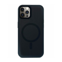 Чохол для iPhone 12/12 Pro - Monblan Matte MagSafe, Black