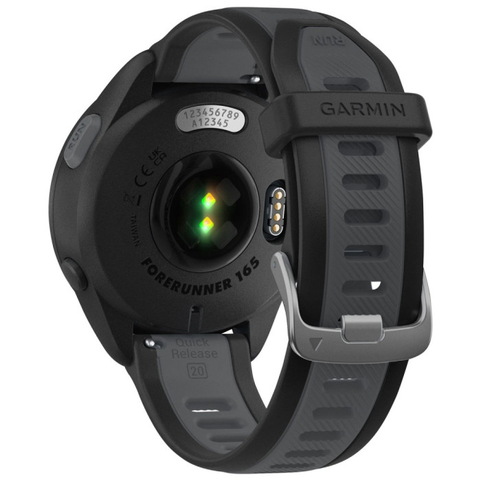 Смарт-годинник Garmin Forerunner 165 Black/Slate Gray