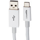 Кабель USB to USB-C - Amazon Basics, 0.9m, White