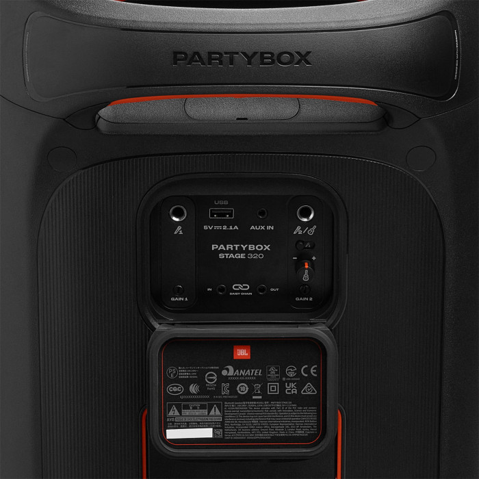 Портативна колонка JBL PartyBox Stage 320 Black