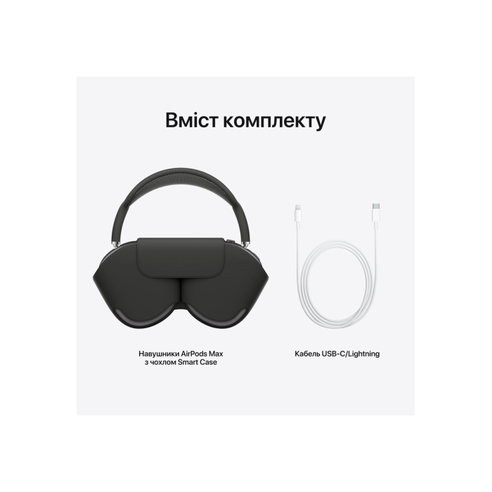 Apple AirPods Max Space Gray with Black Headband Вживаний (б/в)
