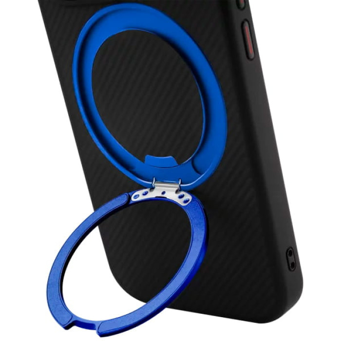 Чохол для iPhone 13 Pro - Proove Reinforce Ring MagSafe, Blue