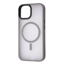 Чохол для iPhone 15 Pro Max - WAVE Matte Insane MagSafe, Grey