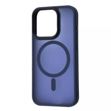 Чохол для iPhone 15 Pro - WAVE Matte Insane MagSafe, Midnight Blue