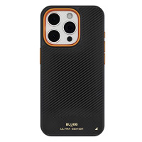 Чохол для iPhone 15 Pro Max - Blueo (600D) Aramid BiTexture Slim MagSafe, Orange