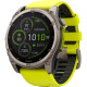 Смарт-годинник Garmin Fenix 8 51mm Solar Sapphire Titanium w. Amp Yellow/Graphite Silicone Band