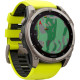 Смарт-годинник Garmin Fenix 8 51mm Solar Sapphire Titanium w. Amp Yellow/Graphite Silicone Band