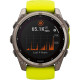Смарт-годинник Garmin Fenix 8 51mm Solar Sapphire Titanium w. Amp Yellow/Graphite Silicone Band