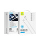Кабель USB-C to USB-C - Blueo, Braided PD 1.2m, White
