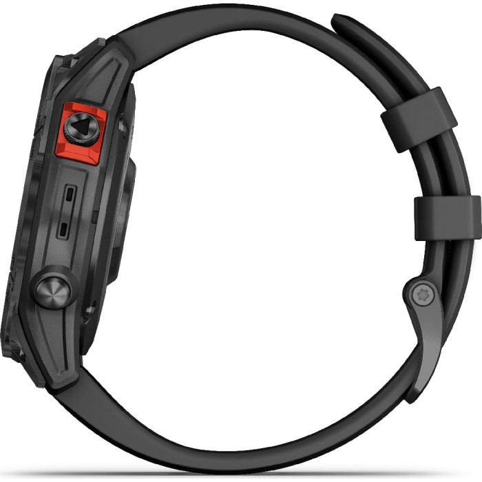 Смарт-годинник Garmin Fenix 7 Solar Slate Gray with Black Band