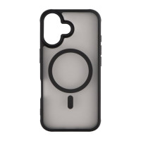 Чохол для iPhone 16 - Blueo Frosted Anti-Drop MagSafe, Black