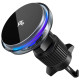 Тримач з безпровідною зарядкою Choetech Fan Cooling Qi2 15W Black