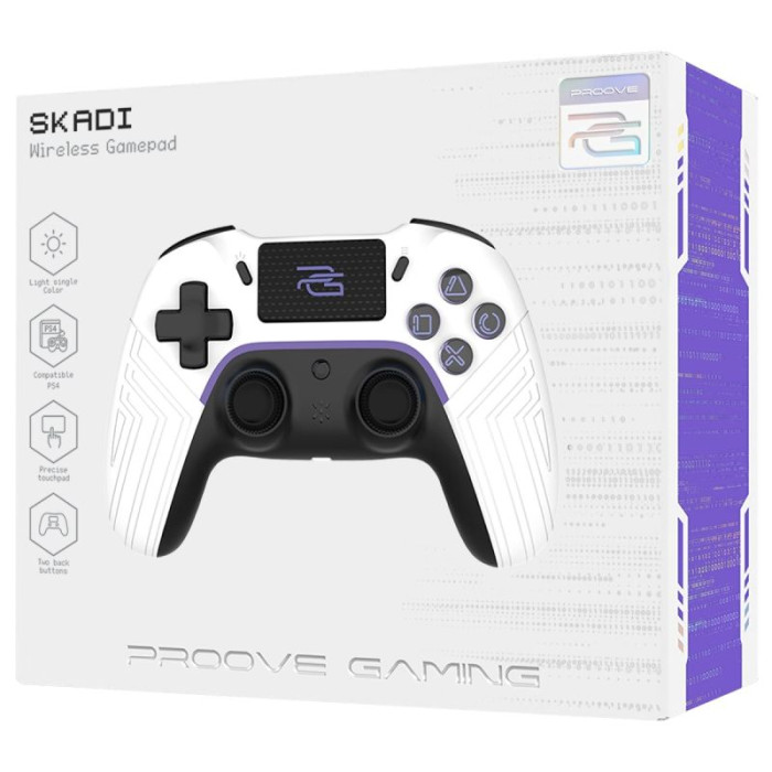 Геймпад Proove Gaming Skadi (PlayStation 4, PC, Android), White