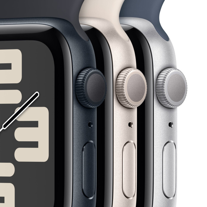 Apple Watch SE (2Gen) 44mm Midnight, Midnight Sport Band (S/M) (2024)
