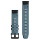 Ремінець для годинника Garmin - QuickFit 22mm, Silicone Band, Lakeside Blue