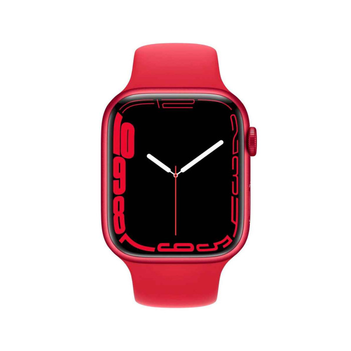 Apple Watch S7 41mm Red, Red Sport Band Як новий