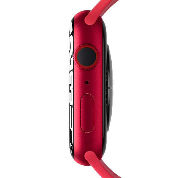 Apple Watch S7 41mm Red, Red Sport Band Як новий