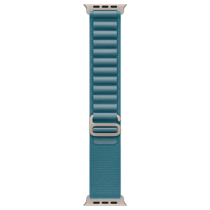 Apple Watch Ultra 3 Natural Titanium, Light Blue Alpine Loop, (Medium), LTE