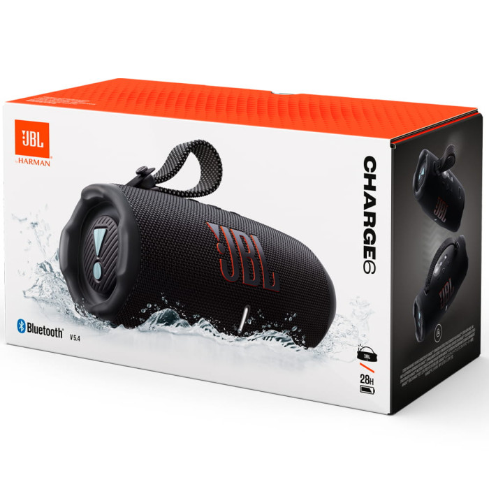 Портативна колонка JBL Charge 6 Black