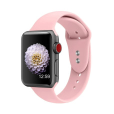 Ремінець для Apple Watch - 42/44/45/46/49mm, Sport Band, Light Pink (M) (HC)