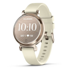 Смарт-годинник Garmin Lily 2 Active Lunar Gold with Bone Silicone Band