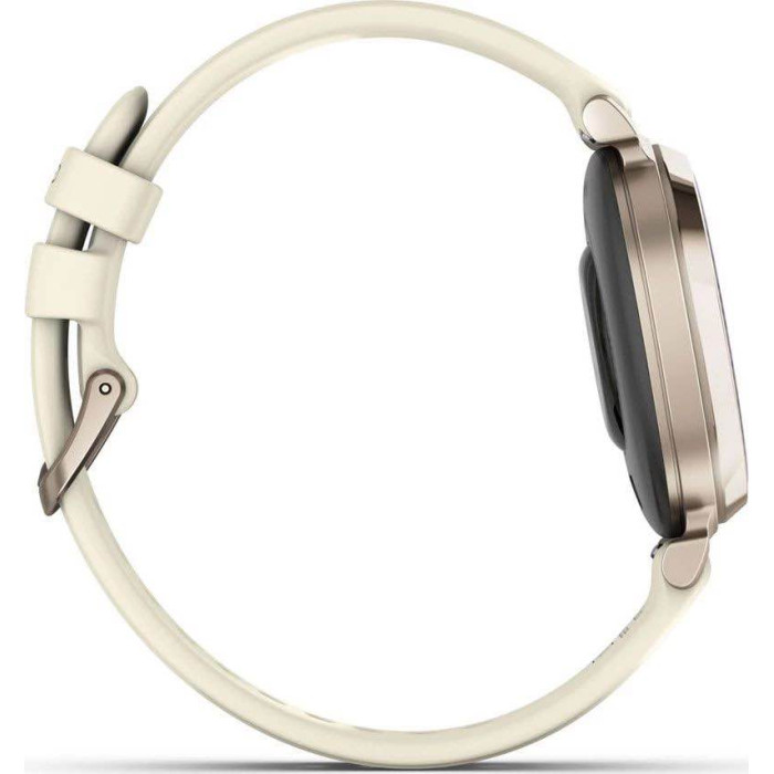 Смарт-годинник Garmin Lily 2 Active Lunar Gold with Bone Silicone Band