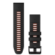 Ремінець для годинника Garmin - QuickFit 26mm, Silicone, Black Red