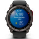 Смарт-годинник Garmin Fenix 8 Pro 51mm MicroLED Carbon Gray Titanium with Black/Pebble Gray
